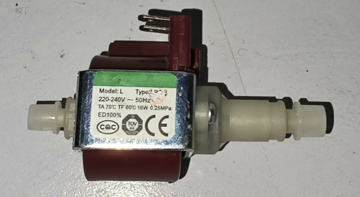 Solenoid Pump 16 Watt 240 V 4 bar