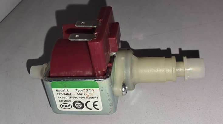 Solenoid Pump 16 Watt 240 V 4 bar - Image 2