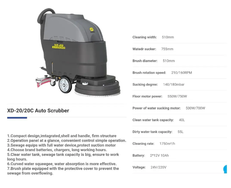 Scrubber Drier XD 20 AC