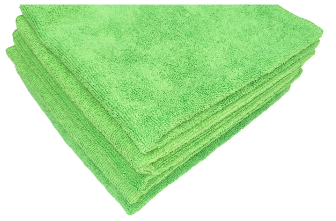 Microfiber Cleaning Cloth 250 GSM (40×40 cm, 47 Gram) – Pack of 10 - Image 3