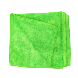Microfiber Cleaning Cloth 250 GSM (40×40 cm, 47 Gram) – Pack of 10