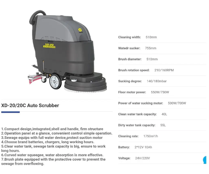 Scrubber Drier XD 20 AC