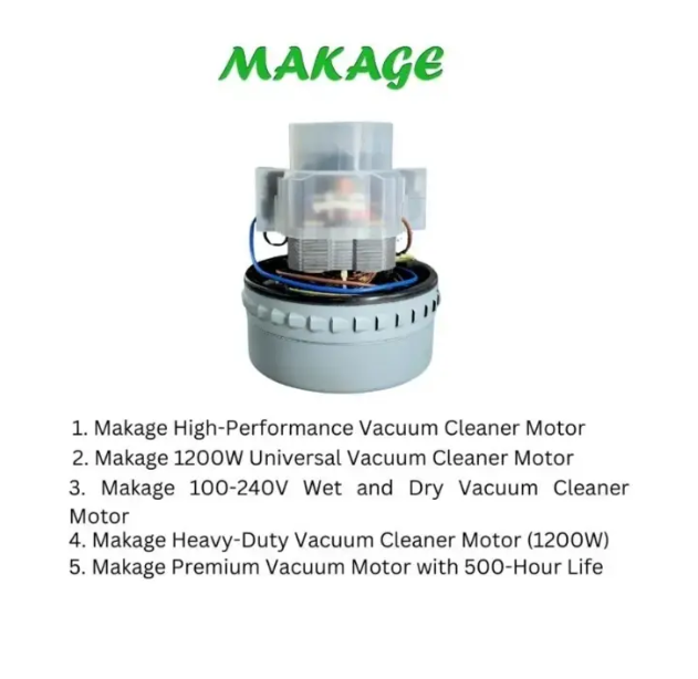A-049C Vacuum Cleaner Motor (1200W, 240V, Double Stage) - Image 2